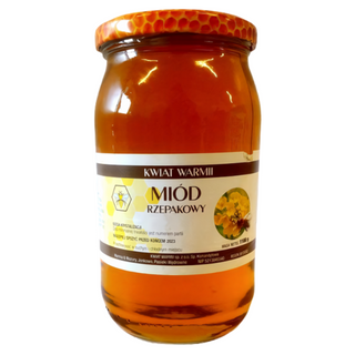 Miód Rzepakowy „kwiat Warmii” 1100g