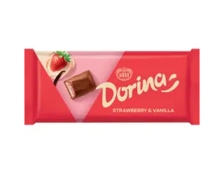 Čokolada jagoda vanila Dorina 95g