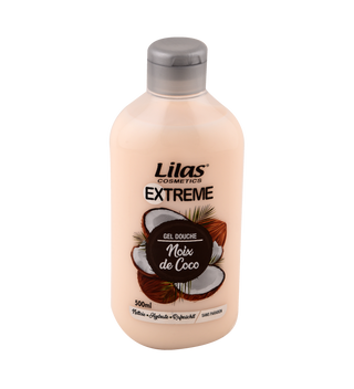 Gel douche pour femme Extrême - Noix de coco LILAS 500ML