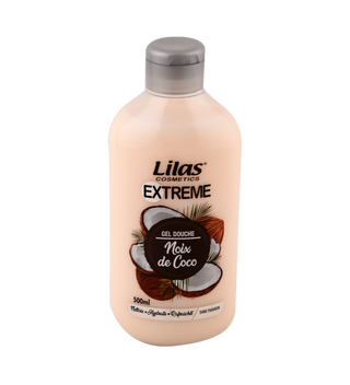 Gel douche pour femme Extrême - Noix de coco LILAS 500ML