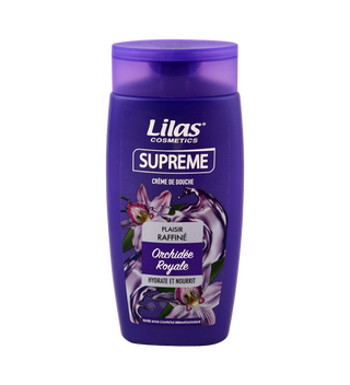 Gel douche pour femme Orchidé royale LILAS SUPREME 250ML
