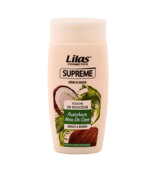 Gel douche pour femme Noix de coco LILAS SUPREME 250ML