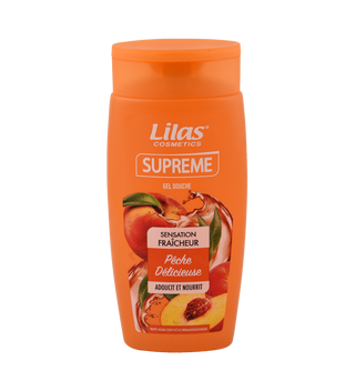 Gel Douche Pour Femme Pêche Délicieuse Lilas Supreme 250Ml