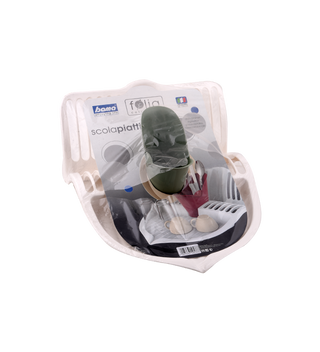 Egouttoire Blanc/Vert FOLIA 35x44x15,5CM