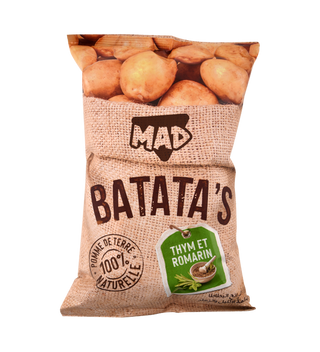 Chips Batata's - Thym et romarin MAD 70g