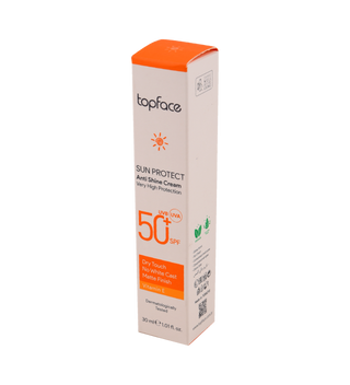 Ecran solaire Anti tâches-SPF30-Plus UVA TOPFACE 30ML