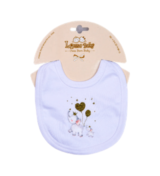 Bavoir fille gand format - 100% Cotton 36 Mois