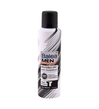 Déodorant homme Anti-transpirant/Invisible BALEA 200ML