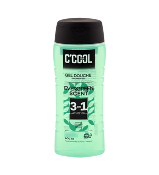 Gel douche homme 3en3 Ever geen scent C'COOL 400ML