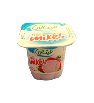 Yaourt Aux Fruits Mixes Fraise Vitalait 100G