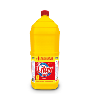 Eau de javel Classic LILAS 3L + 1L gATUIT