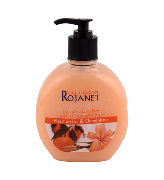 Savon liquide Fleur clémentine ROJANET 400ML
