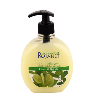 Savon liquide Citron et thé vert ROJANET 400ML