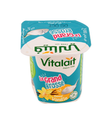 Yaourt Brassé Vanille Vitalait 100G