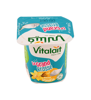 Yaourt Brassé Vanille Vitalait 100G