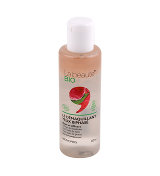 Démaquillant bio Bi-Phase MONOPRIX 100ML