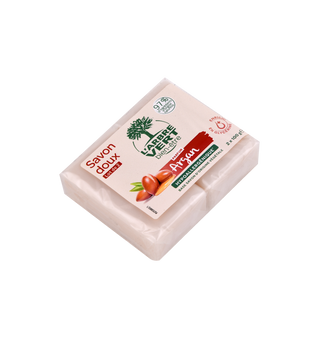 Savon de toilette Argan L'ARBRE VERT 2x100g
