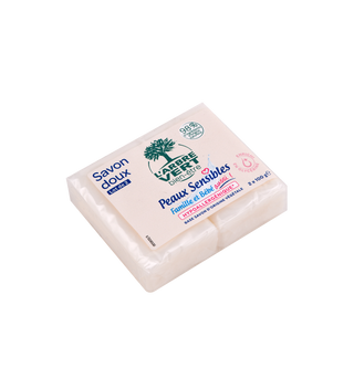 Savon de toilette Peau sensibleL'ARBRE VERT 2x100g