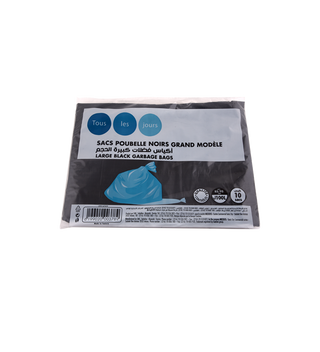 Sacs poubelle TOUS LES JOURS 100L-85x95CM-10 Pièces
