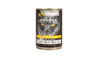 კონსერვი Prochoice კატისთვის ქათმის ხორცით 400გრ