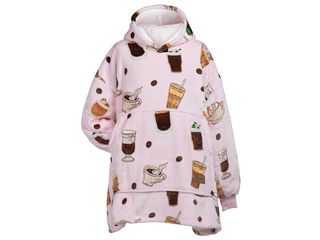 Hanorac cu gluga + sosete Coffee