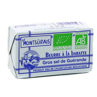 Manteiga C/ Sal Grosso 250gr Montsurais