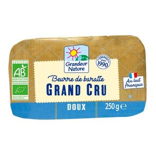 Manteiga Leite Cru S/ Sal 250gr Grandeur Nature