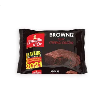 CAKE BROWNIES 55G MOULIN D'OR CACAO