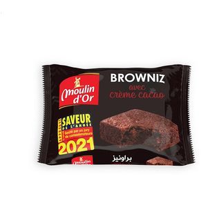 CAKE BROWNIES 55G MOULIN D'OR CACAO