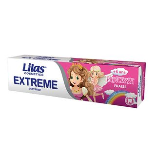 DENTIFRICE EXT KIDS PRINCESSE FRAISE 75G LILAS