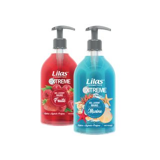 GEL LAVANT MAINS  EXT FLORAL 380 ML LILAS