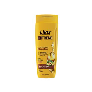 SHAMPOING EXT FEMME  SEC ABIME JAUNE 350ML LILAS