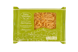 Ფაბიანელი-ტოსკანა, Ბიო Მაკარონი-ბუდე Ფეტუჩინი N4,კვერცხით 250გ