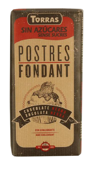 Ტორასი-შოკოლადი Შავი  Საკონდიტრო, Უშაქრო, Უგლუტენო 200გ