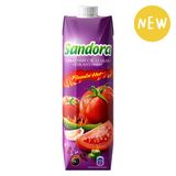 Томатний сік з сіллю Sandora Пікантний відновлений з м'якоттю стерилізований 0.95 л