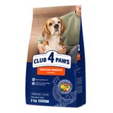Корм сухий повнораціонний для дорослих собак Club 4 Paws, 2,0 кг, арт.krm