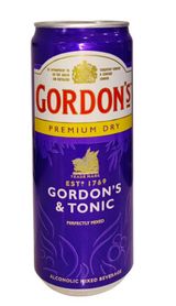GORDON'S PM DRY&TONIC 330ML CAN