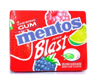 MENTOS BLAST GUM BERRYLIME MED8T14G