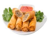 CHEF MAMMA Vegetable Spring Roll, 10 Pack