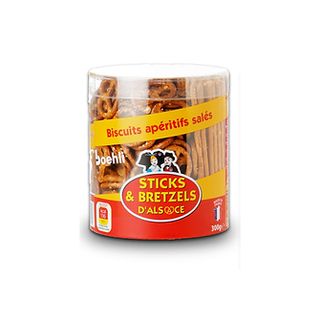 Aperitivos Sticks & Pretzels 300g
