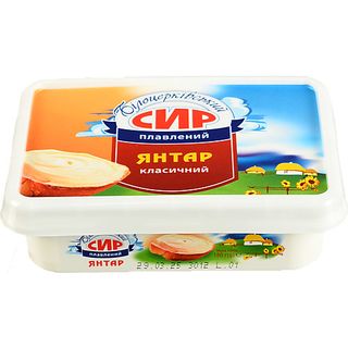 Сир плавл. Білоцерківський 180 г Янтар