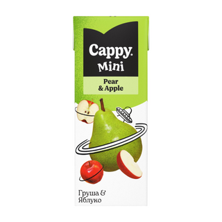 Нектар Cappy Mini Груша-яблуко0.2л