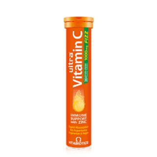 Ultra Vitamin C+ Zinc Tablets, 20 Count