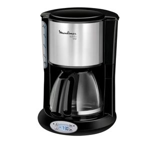 Cafétière filtre programmable subito Timer FG362810 Noire/Inox - MOULINEX