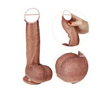 Dildo with Suction Cup, 8''