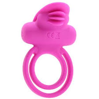 Pink Vibrating Cock Ring