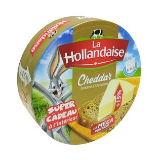 Fromage Fondu Cheddar La Méga Portion La Hollandaise 16 portions