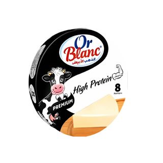 Fromage fondu riche en proteine x8 portions - OR BLANC