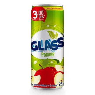 Glass pomme cannette 25cl