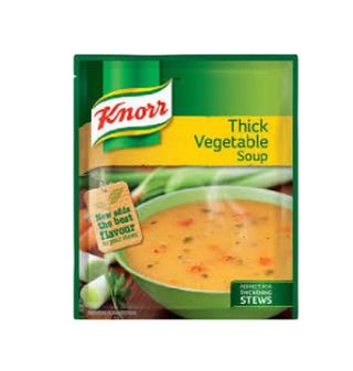 KNORR SOUP THICK VEG REGULAR 50G